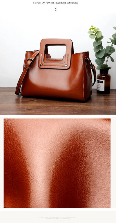 Chic Leather Crossbody Bag