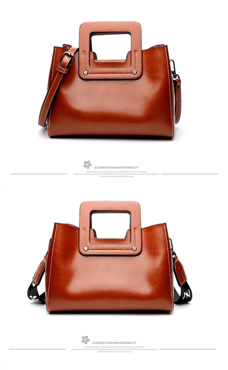 Chic Leather Crossbody Bag