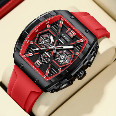 LIGE Men's Stylish Sports Watch