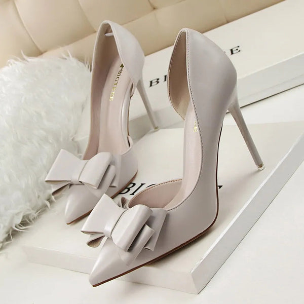 Rihanna Edge™- Elegant Bow Stiletto Heels