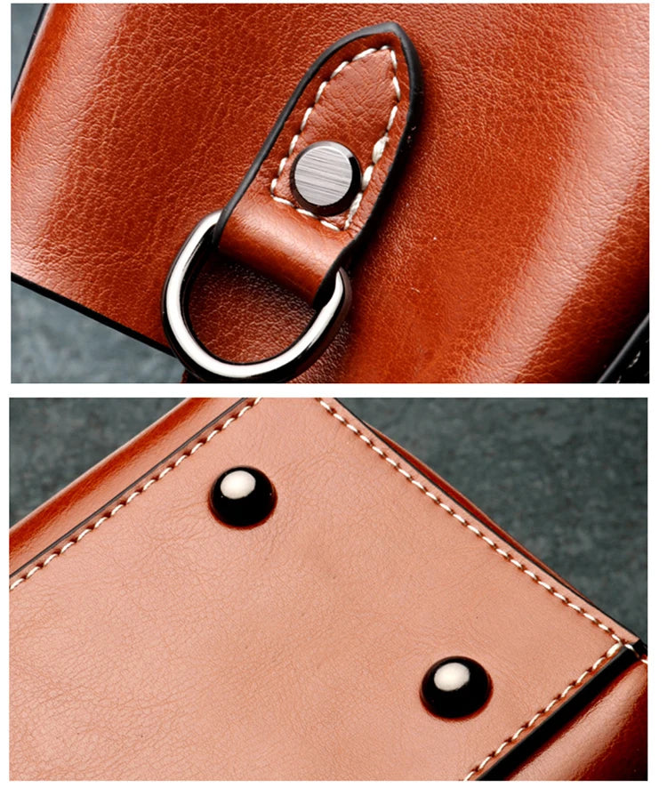 Chic Leather Crossbody Bag