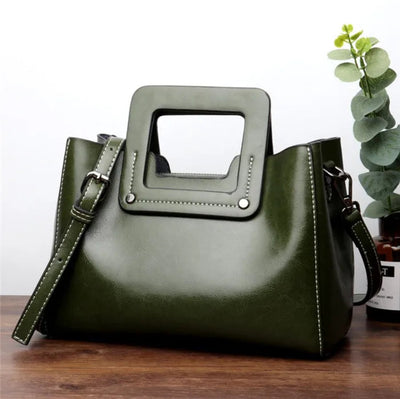 Chic Leather Crossbody Bag