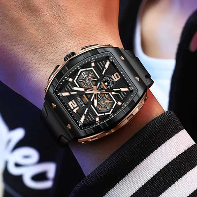 LIGE Men's Stylish Sports Watch